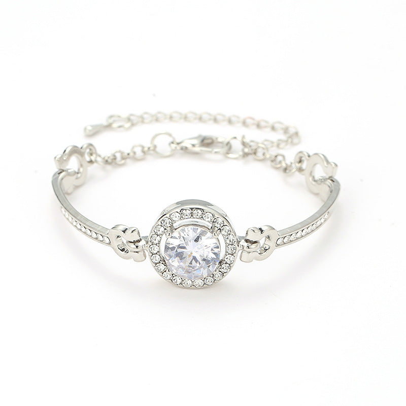 Venta al por mayor Pulsera de aleación de diamantes